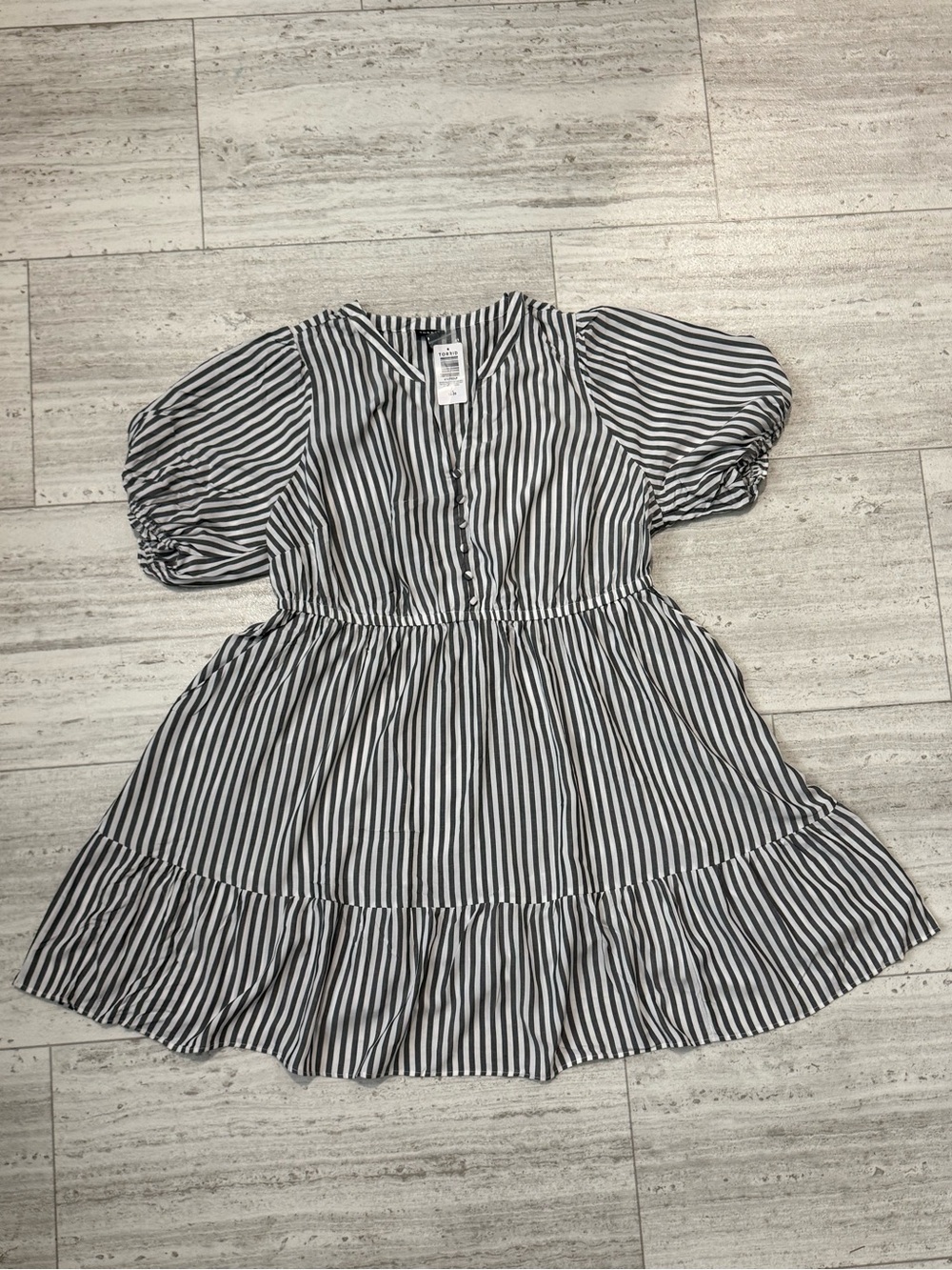 Torrid 2X Cottagecore  Babydoll Dress flowy dress Front NWT